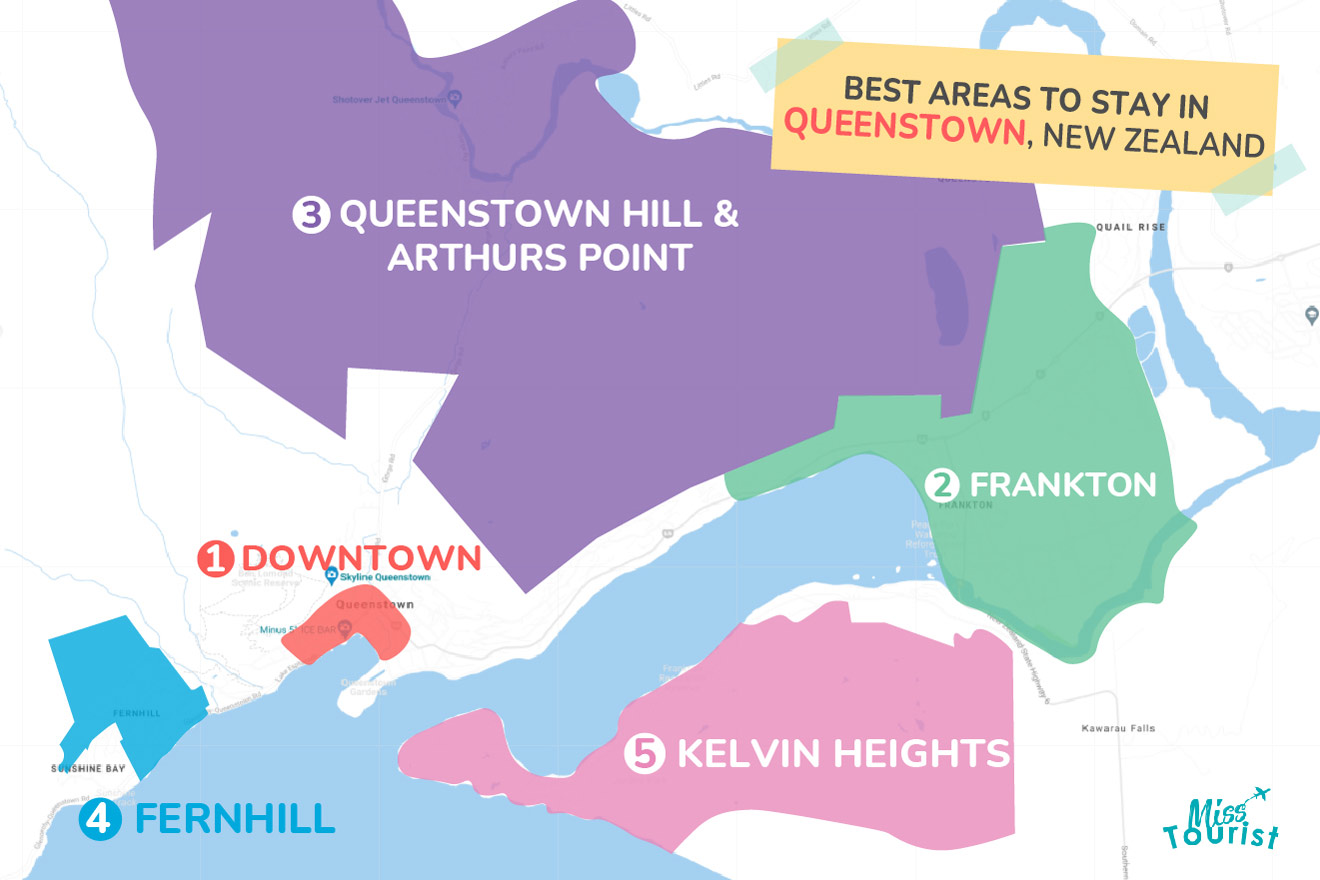 Where to Stay in Queenstown ️ 5 Top Areas (+map!)
